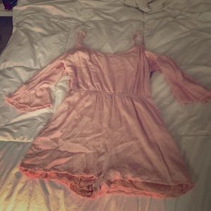 Cute pink romper